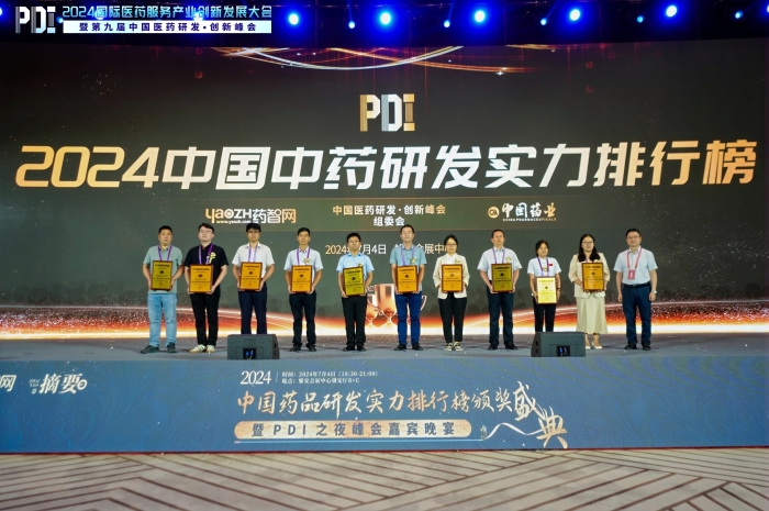 祝贺！康缘药业连膺中药研发实力全国第一！